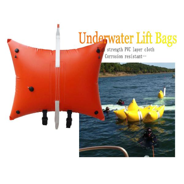 Sac de levage sous-marin, matériau durable et résistant à la déchirure, couleurs vives pour la sécurité, performance fiable