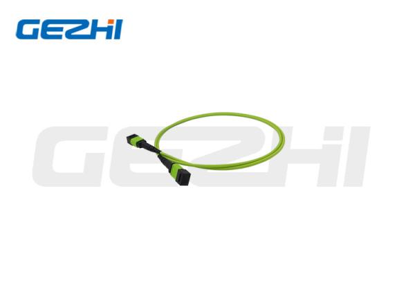 LC OM3 8f MPO Cordón de parche de fibra óptica FTTX MPO cable de parche