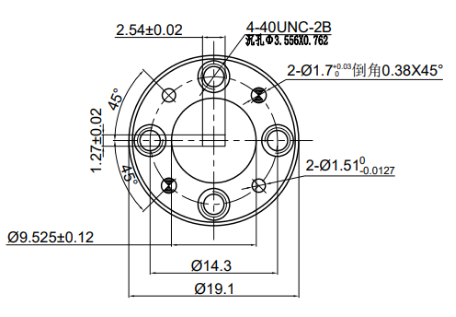 75-110GHz WR-10 WAVEGUIDE LOAD VN-WGLD-75110-WR10