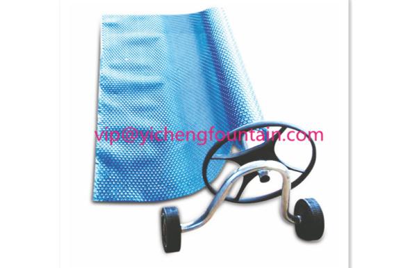 Above Ground Manual Roller Swimming Pool Accessories SS304 / Aluminum Material 5.4M And 7.4M