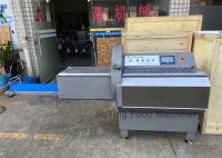 Blue Conveyor Industrail Frozen Buffalo Meat Slice Cutting Machine Portion Function