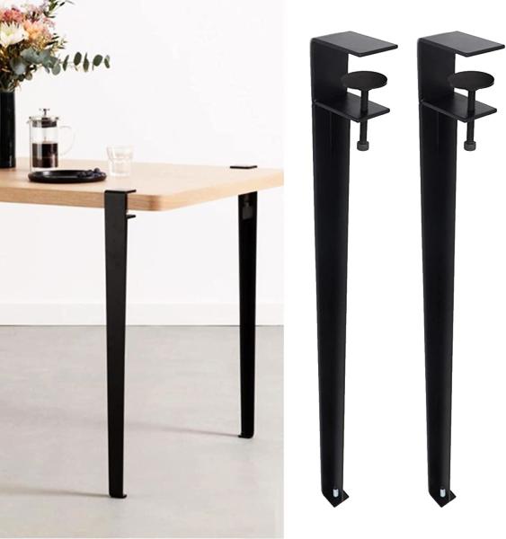 4PCS metal moderno de aço de 28 pés da mobília dos pés DIY da tabela da polegada