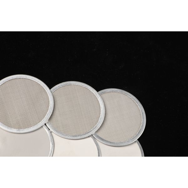 High Purity Retention Metal Mesh Filter Reusable After Backwashing
