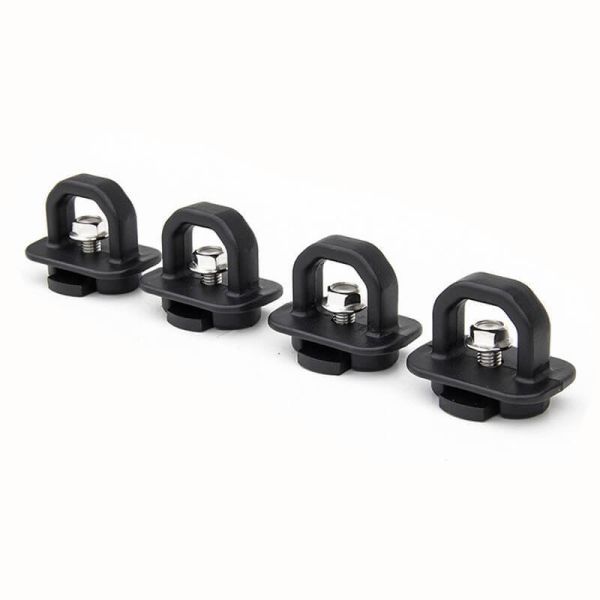 Factory Direct OEM Aluminum Construction 9-Piece Set Tie Down Anchors for Chevrolet Silverado & GMC Sierra