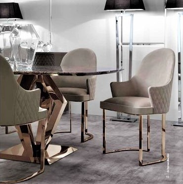 0.6x1.06m Chairs Cadeira De Jantar dinante moderne de luxe