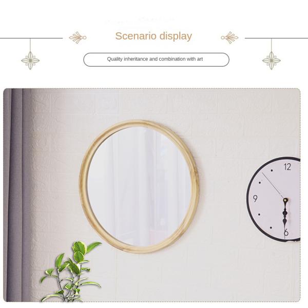 Длина пола зеркало Мода Деревянная Большая Рустическая Современная Рамочная Ванная Старинный Декор Деревянная Рама Зеркало