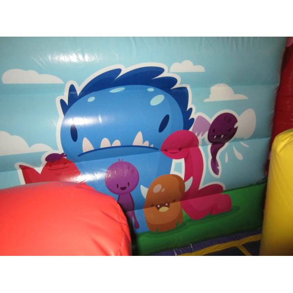 Прыжки извергов дома цифровой картины маленьких извергов раздувные надувные для Хэллоуина