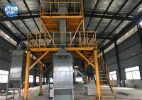 Ceramic Tile Dry Mixing Equipment 8 - 10t Twin Shaft Mixer 3800mm Discharging Height