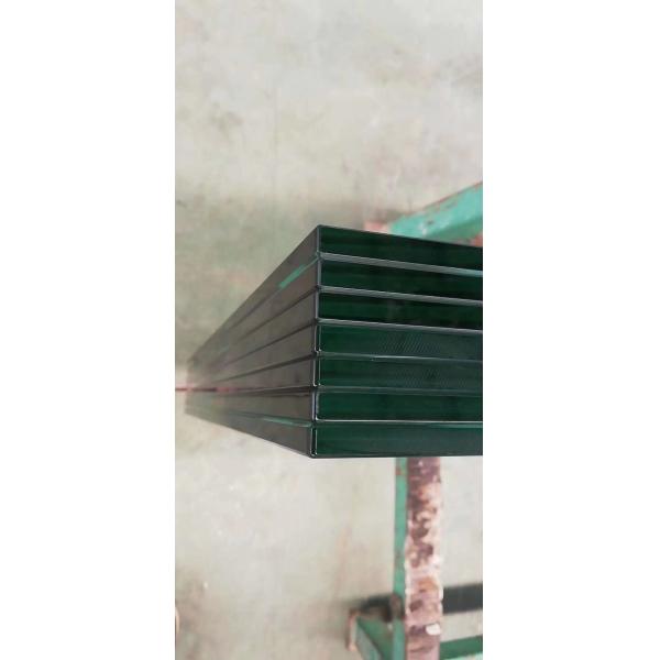 Полированный Край Прозрачное ламинированное закаленное стекло на заказ