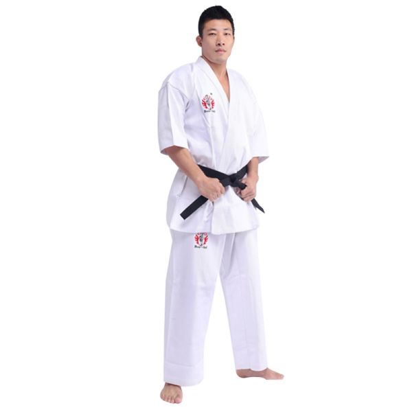 National Wkf Approved Karate Gi Canvas Karate Suit For Martial Arts Training