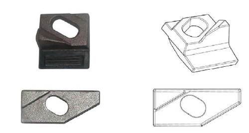 Крепежные детали asrailroad струбцины рельса железной дороги для гарантировать следа