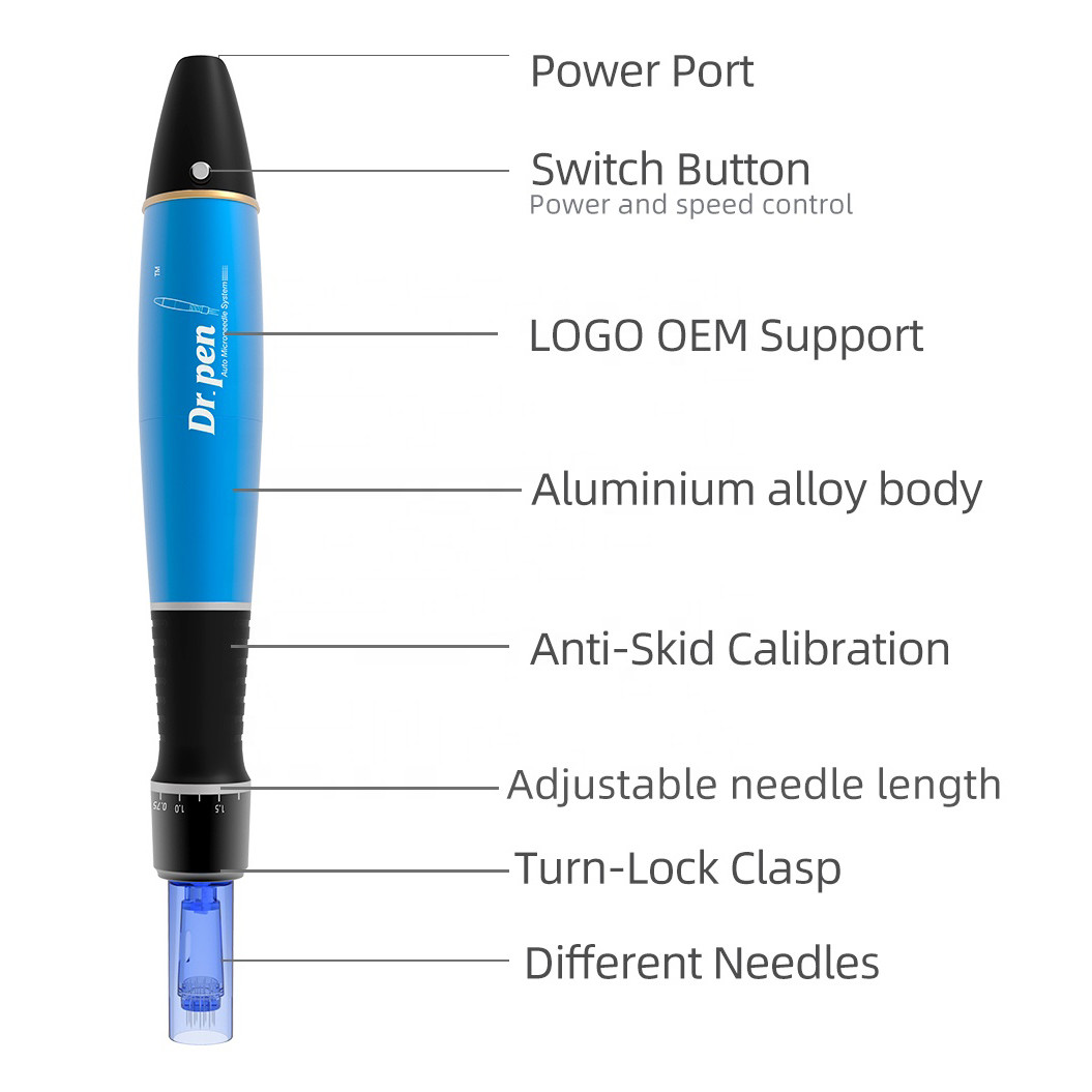 Advanced Skin Rejuvenation Microneedling Pen A1 Dermapen Derma Pen for Meso Therapy