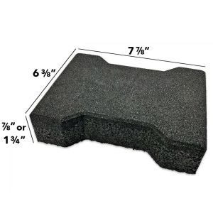 SBR EPDM plancher en caoutchouc stable pour chevaux en caoutchouc noir Tapis industriels en caoutchouc stable
