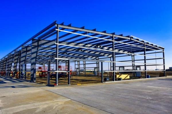 High Strength Steel Canopy Carport Warehouse Prefab Roof Trusses Steel Structure Construction