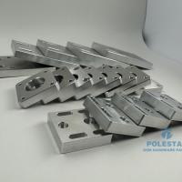 Anodisé en aluminium, évier à chaleur, composants CNC de précision, travail métallique pour l'alimentation électrique