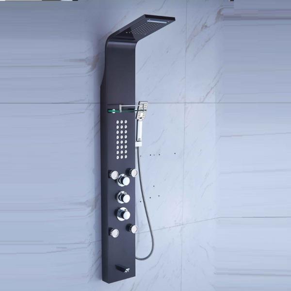 Quality Guaranteed Good Prices Customized Logo Multi-Function Modern Shower Panels thermostatic