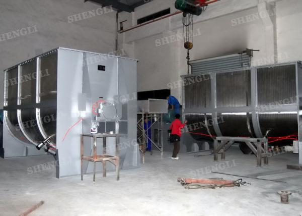 High Moisture Single Shaft Paddle Mixer / Granular Mixer For Wet Powder