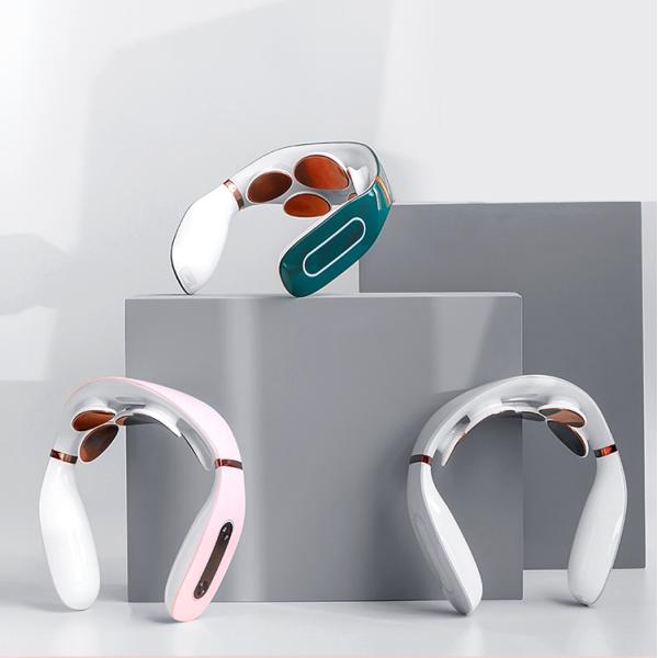 Massage TNES Electric Pulse OLED Display Voice Broadcast Remote Control Neck Massager