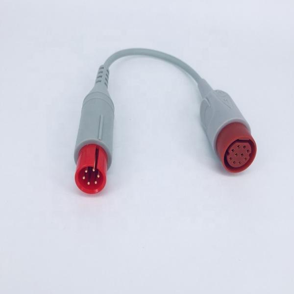 IBP Adapter cable for transducer compatible for Drager monitor