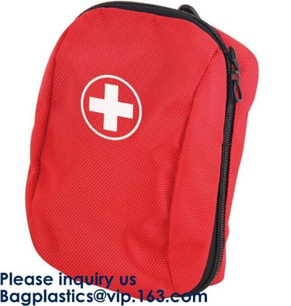 First Aid Bags, Kit Bag, Medical Storage Bag, Portable Pouch, Emergency Medicine, Handy Pills Pocket
