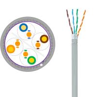10 UL del CPR del cable del cable de Ethernet del gigabit Cat7 23AWG Cat7 SFTP