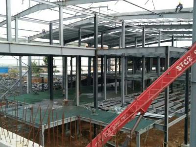 Multi - fabricação da armação de aço da construção do assoalho com a janela da liga de alumínio
