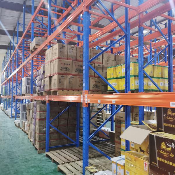 Estantes para paletas industriales de acero en polvo Estantes para material de almacenamiento