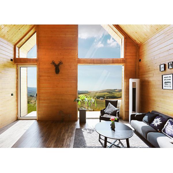 Unidad de hotel de cabina de hotel de casa de centro turístico de estudio de jardín pequeño prefabricado de acero ligero moderno