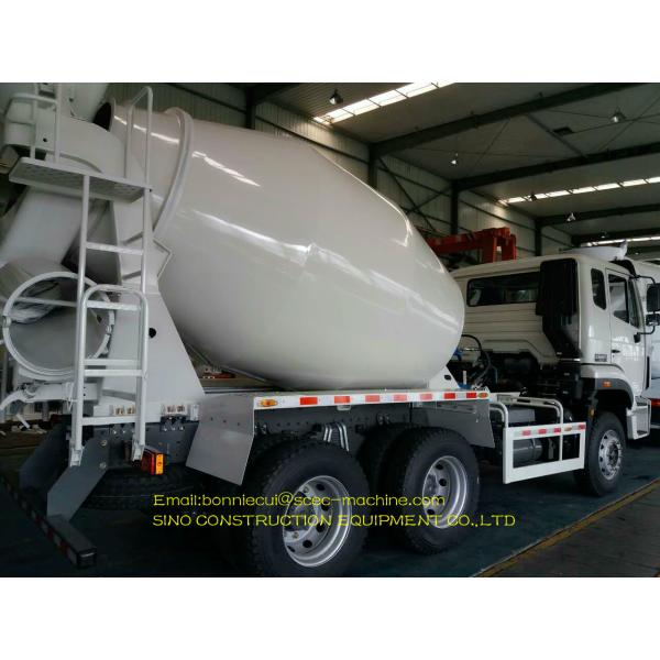 Semi Trailer Concrete Handling Equipment Transit Mixer Truck 12 Cubic Meters