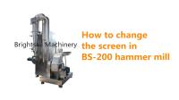 machine 2500 Mesh Mill Grinder de Pulverizer de poudre de feuille du schénanthe 1000kg/H