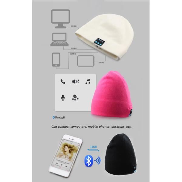 Шляпа 2019 Беание деталей подарка Вашабле женская с наушниками Блуэтоотх