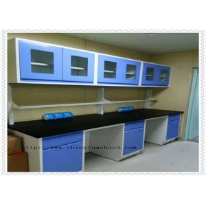 Пол - установил статическое шкафов и Countertops химической лаборатории структуры анти-