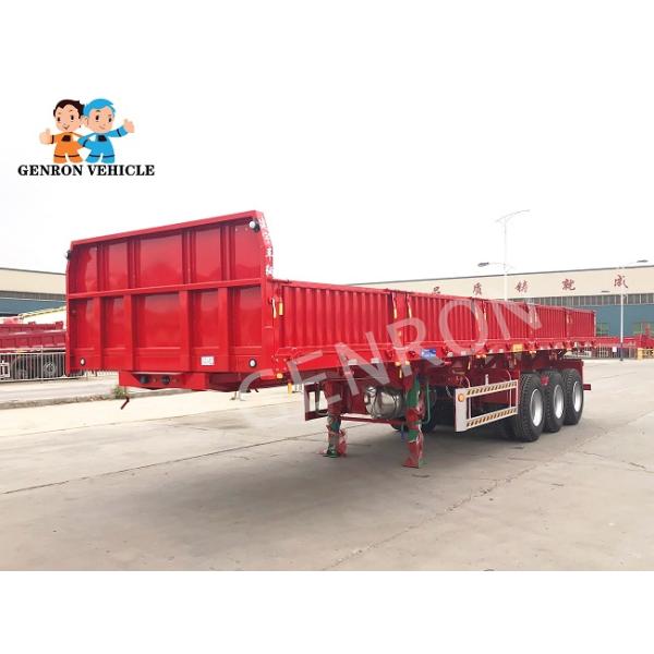 30 - 40 тонн трейлера сброса падения трейлера стороны падения емкости Semi бортового