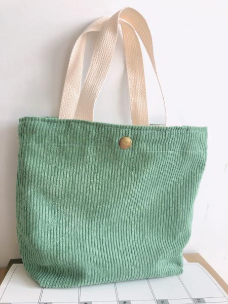 ARTSY CORDUROY BAG CASUAL PORTABLE MINI LADIES CLUTCH BAG VINTAGE CLOTH BAG BENTO BAG