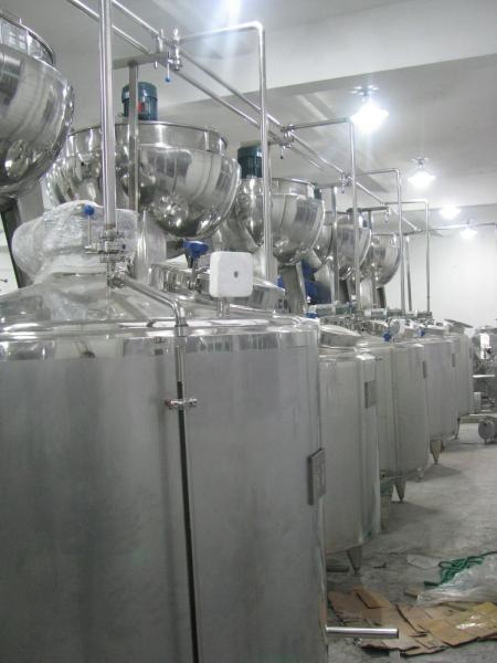 4000 Bottles Per Hour Baby Food Production Line with Stainless Steel 304/316 Material