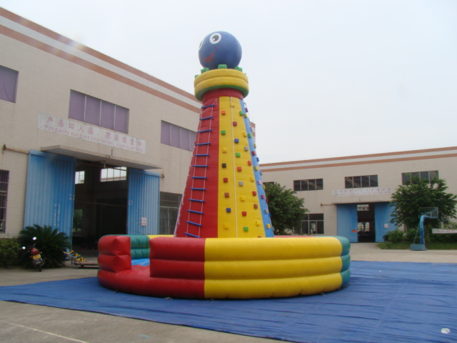 China Factory Outdoor Hot Sale Mobile Inflatable Climbing Wall Inflatable Climbing Tower Inflatable Sport Games for Sale