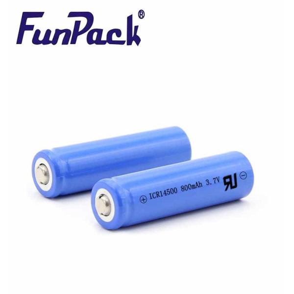 Батарея иона клетки батареи 3.7V Li-иона OEM 800mAh Icr 14500 Li перезаряжаемые
