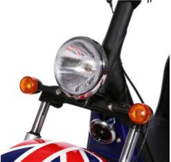Eec Coc Approved Citycoco Electric Scooter 1000w 1500w 2000w Removable Battery