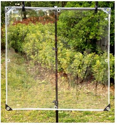Super Transparent Style PVC Vinyl Clear Tarpaulin Material With Mildew Resistance