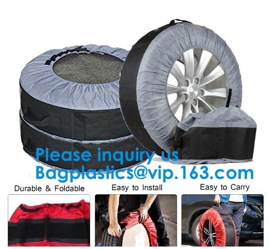 Tire Cover With Handle, Wheel Storage Tote Bags, Tire Tote, Tire Cover, Wheel Tire Bags, Snow Protector