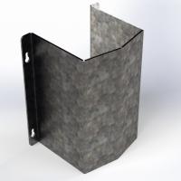 Wall Mounted Galvanised Pipe/Cable Protector - 300 x 292 x 230mm From China Metal Fabrication Factory