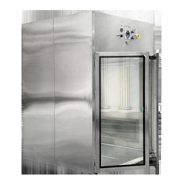 Stainless Steel Double Door Pass Box for Contamination Control with Customizable Options