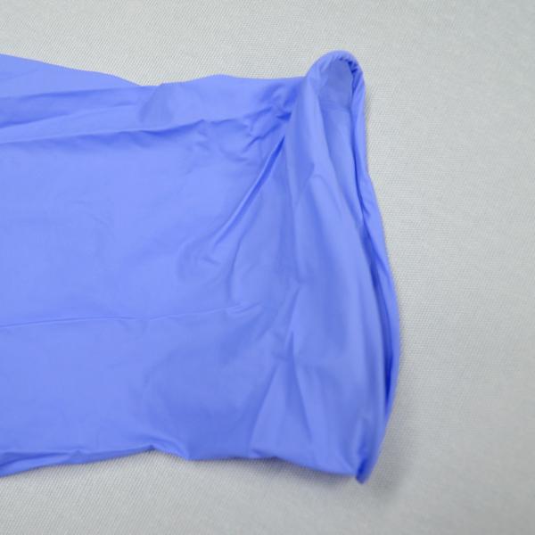 Purple color powder free gloves nitrile examination gloves