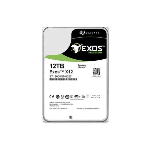 Nouveau HDD de haute qualité d'origine ST12000NM0027 Exos 12TB 3.5 7200RPM 256MB SAS 12GB Enterprise