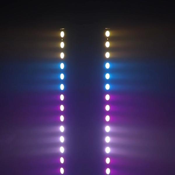 Indoor Use 24x2W RGBW Led Wall Washer Light for Wedding DJ Party High Brightness Uplights