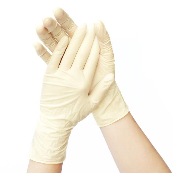 Luvas descartáveis AQL1.5 do látex do toque liso do doutor Use Anti Acid