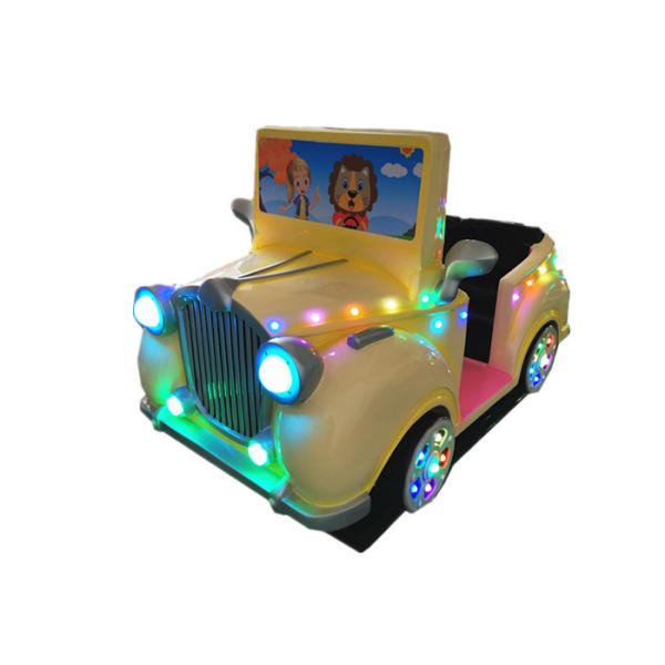 400W Power Coin Operated Kiddie Ride , HD Displayer Less Noise Kiddie Ride Car