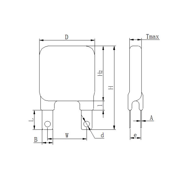 34mm Zinc Oxide Varistor MOV Lightning Protection Type MYL 34S-431B 430V