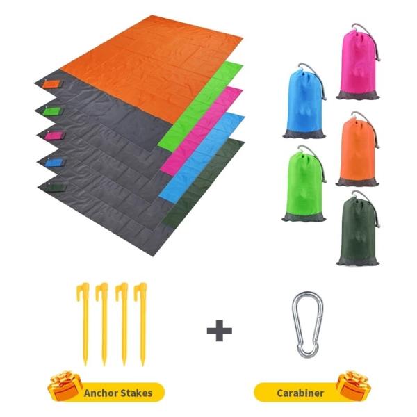 Wholesale Custom Lightweight Pocket Beach 2m Breathable Camping Sitting  Mat