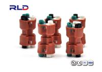 Conectores conduzidos impermeáveis automotivos de 2p 3p 4p 6p 8p 12p
